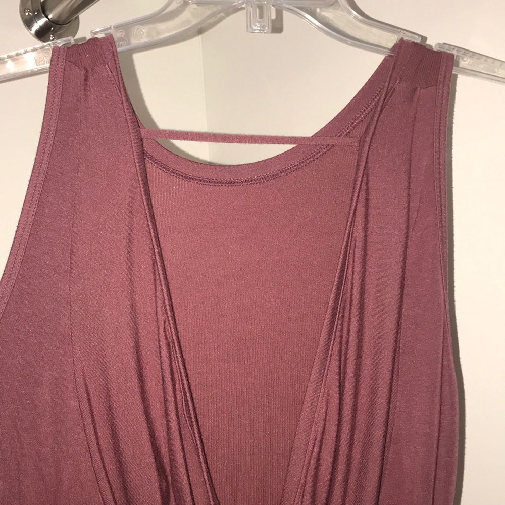 Athleta open back cross tank